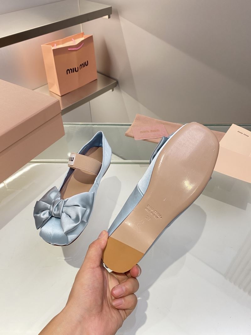 Miu Miu flat shoes